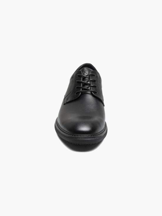 Mens Nunn Bush Chase Work Plain Toe Oxford in Black. 85126 main image 3